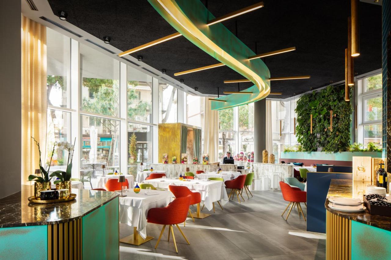 J44 Lifestyle Hotel Lido di Jesolo Luaran gambar Restaurant interior